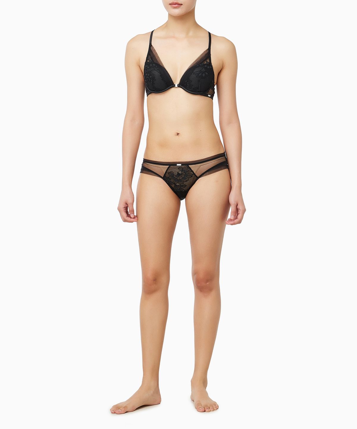 캘빈클라인 언더웨어(CALVIN KLEIN UNDERWEAR) 여성 CK 블랙 브라이덜 AF 비키니_QF8632ADUB1