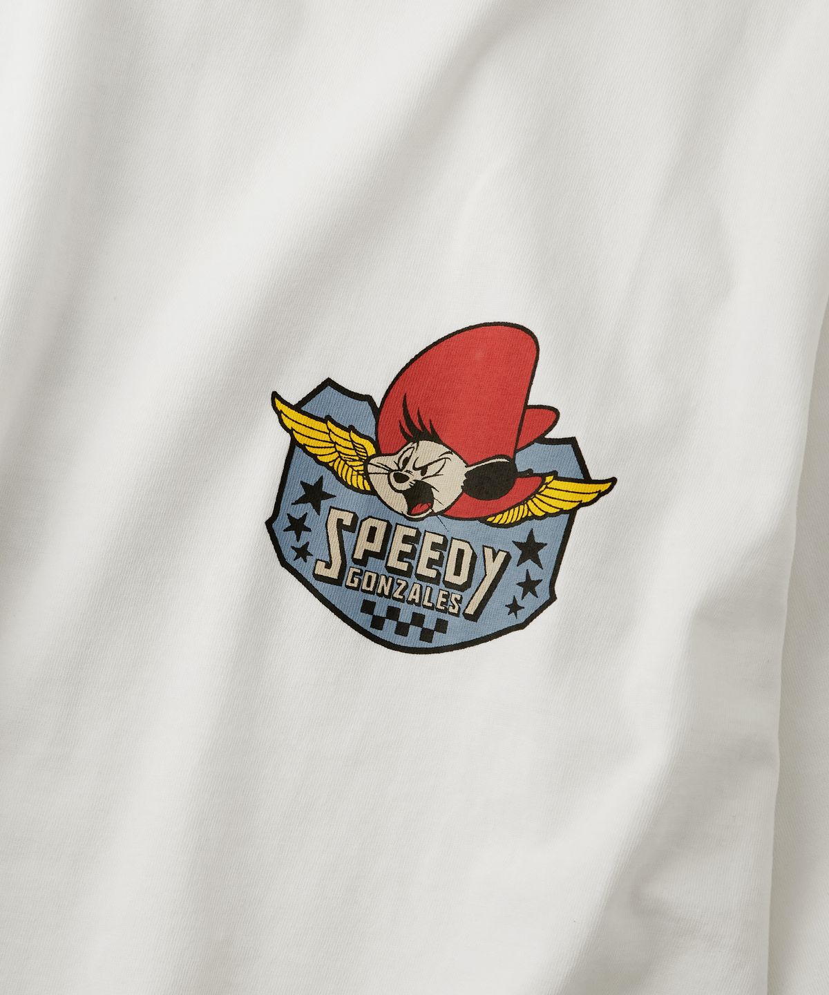 아웃스탠딩(OUTSTANDING) [LOONEY TUNES] LONG SLEEVE(SPEEDY GONZALES)_OFF WHITE