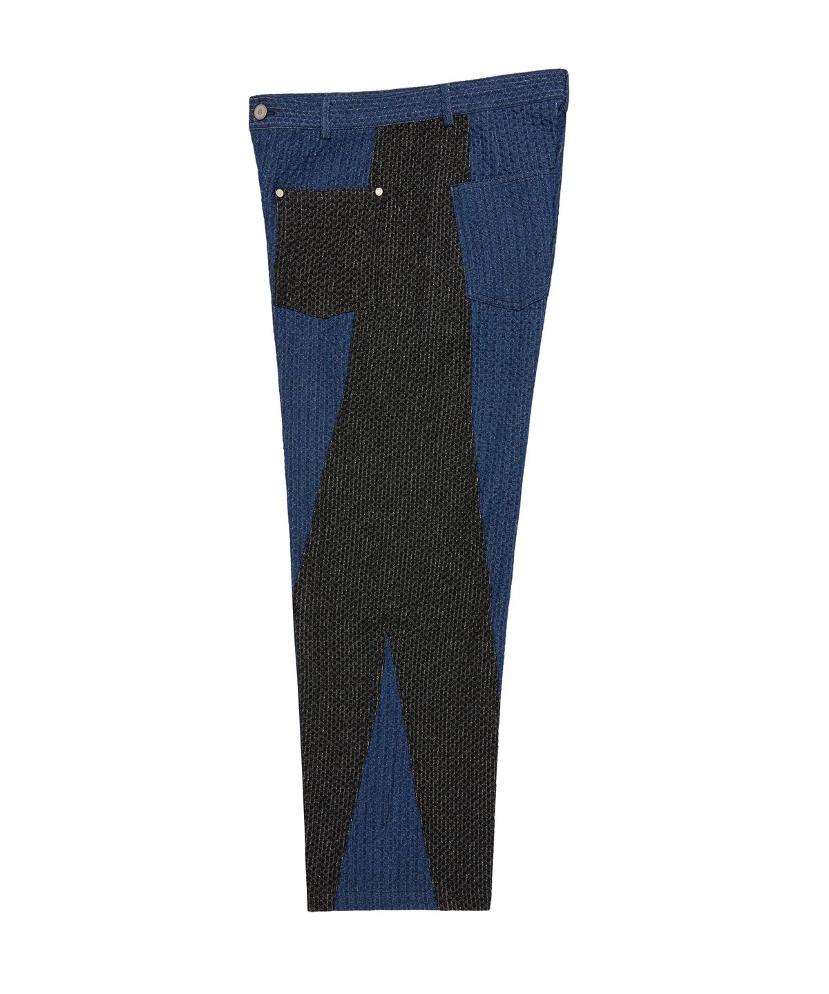 윤 애(YOON AE) YA Pattern Color-Block Denim Pants