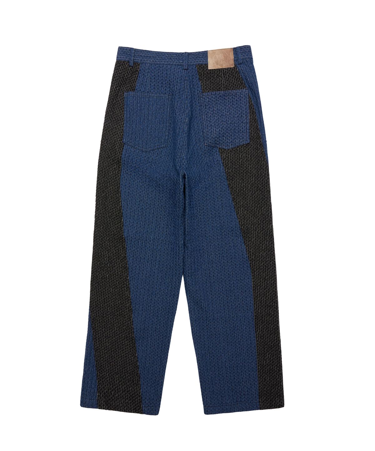 윤 애(YOON AE) YA Pattern Color-Block Denim Pants