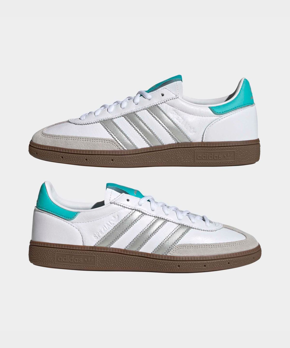 아디다스(ADIDAS) 메르세데스 AMG F1 팀 핸드볼 스페지알 - 화이트:실버:민트 / KJ1178