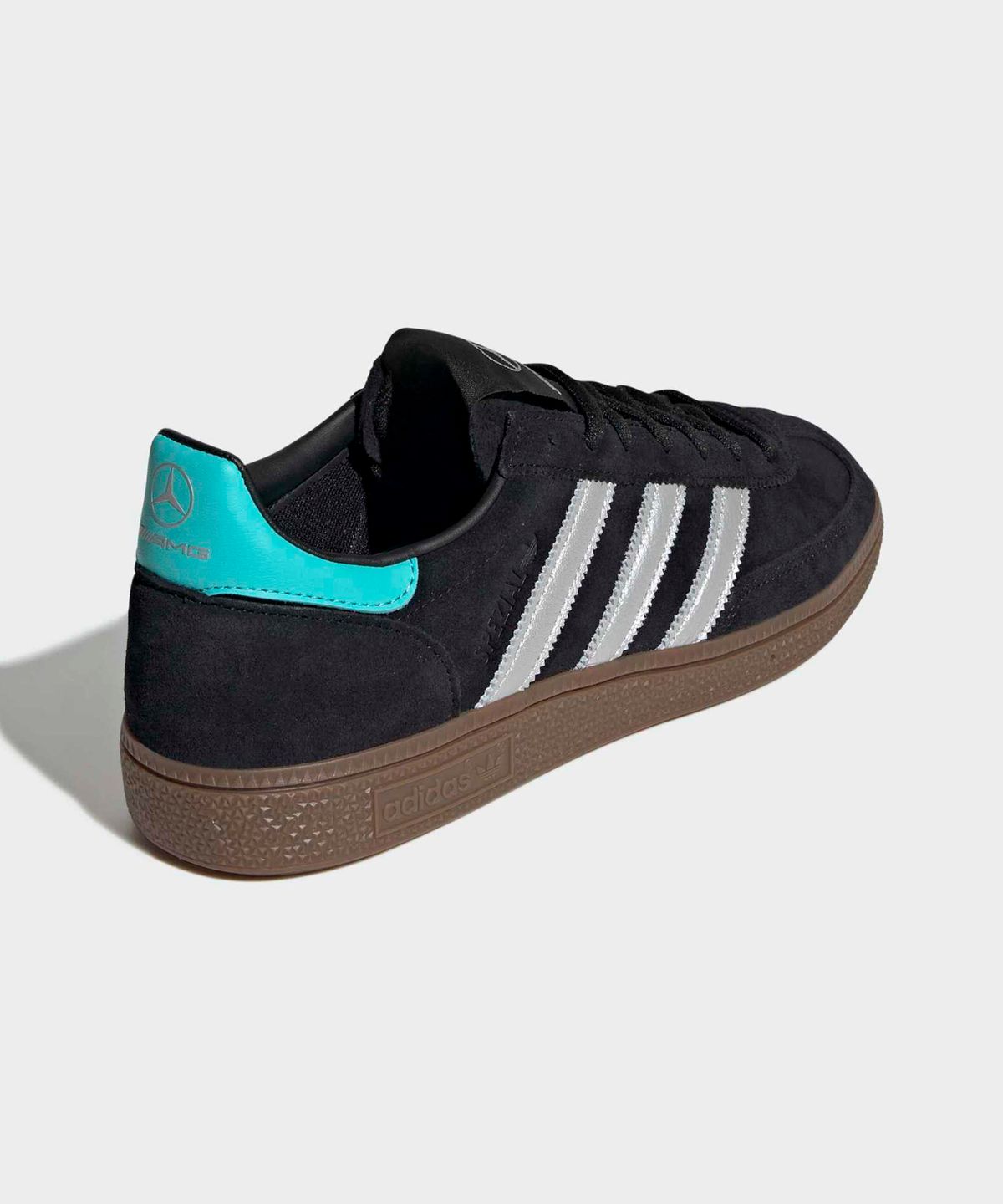 아디다스(ADIDAS) 메르세데스 AMG F1 팀 핸드볼 스페지알 - 블랙:실버:민트 / KJ1185