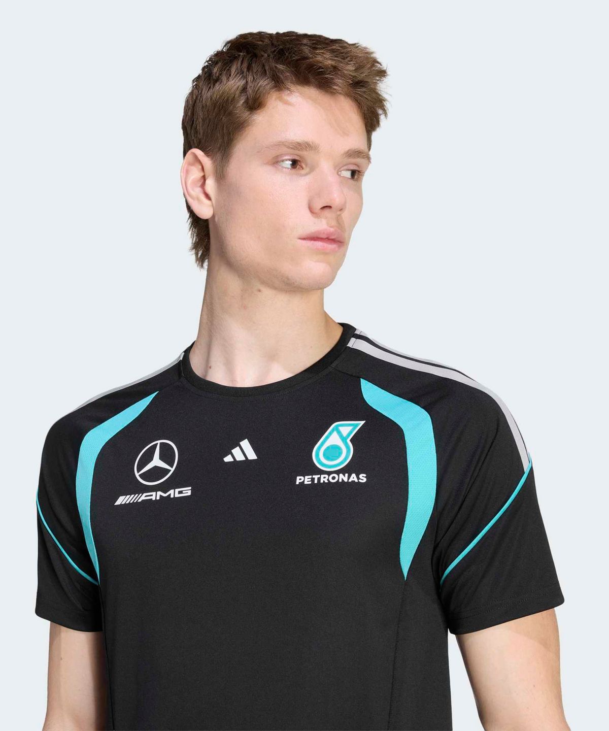 아디다스(ADIDAS) 메르세데스 AMG F1 팀 메카닉스 저지 - 블랙 / KE7256