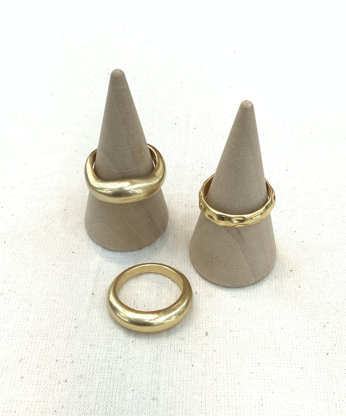 노비스도쿄(NOVICE TOKYO) 뉘앙스 링 3세트 Nuance Ring 3set / Gold