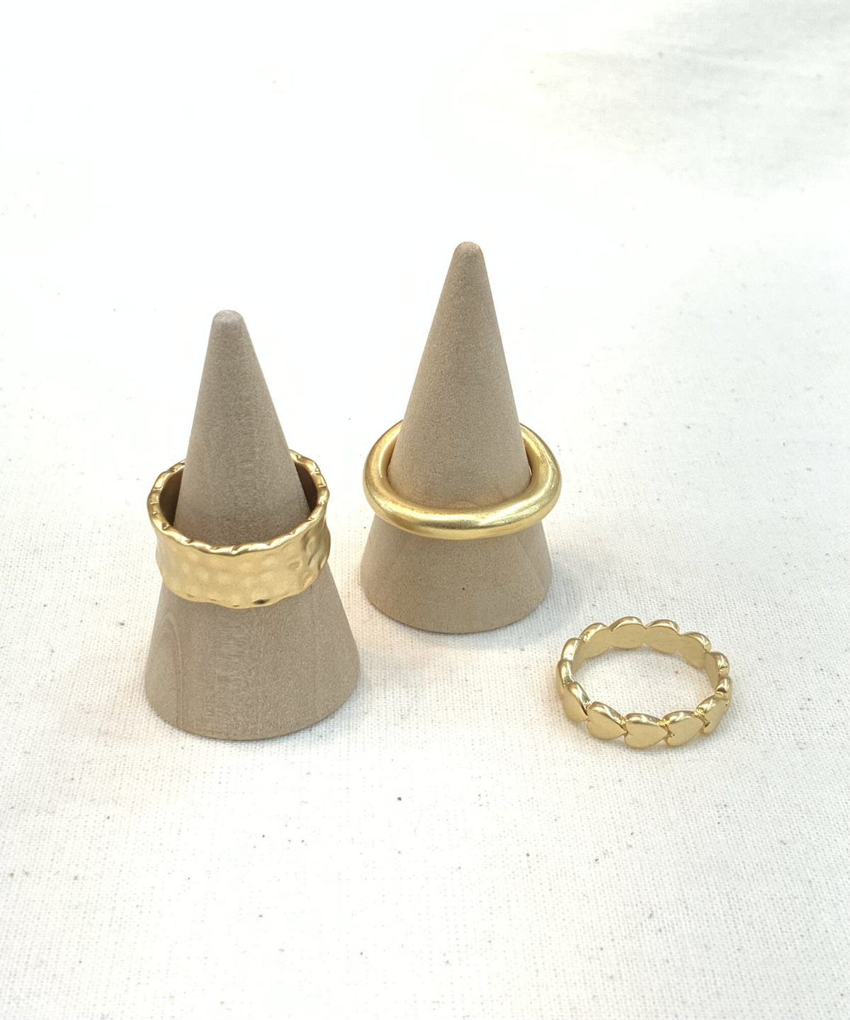 노비스도쿄(NOVICE TOKYO) 뉘앙스 링 3세트 Nuance Ring 3set / Gold