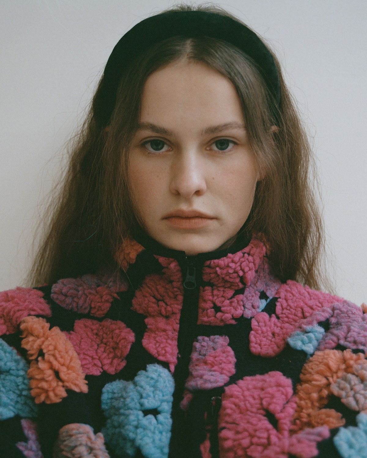 에핑글러(EPINGLER) FLOWER FLEECE - NAVY