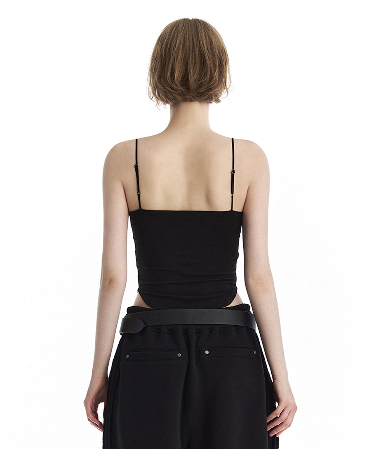 트리밍버드(TREEMINGBIRD) TMB Bra Cap Camisole [ Black ]