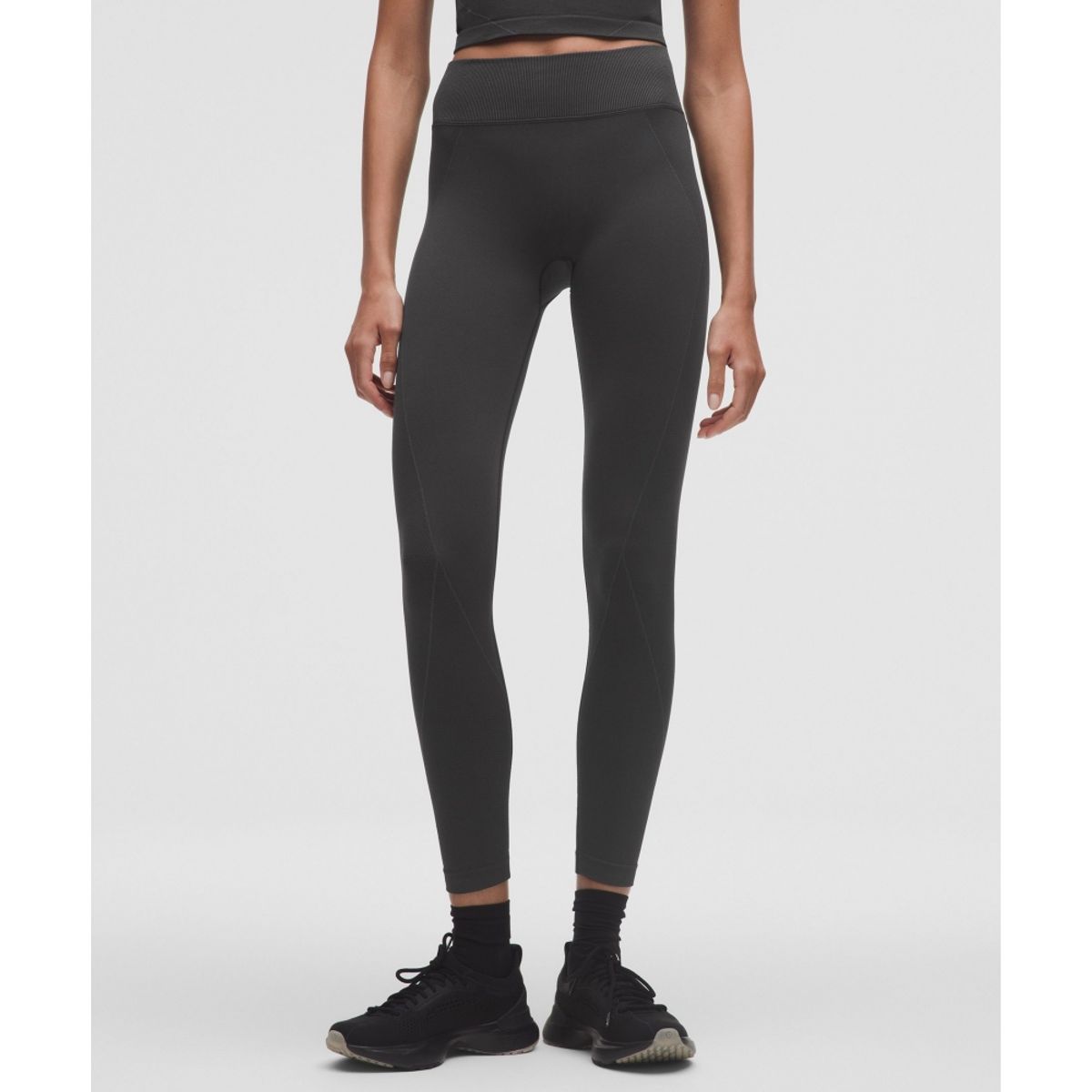 룰루레몬(LULULEMON) 겟 로우 하이라이즈 트레이닝 타이츠 25inch  BLK GGRE