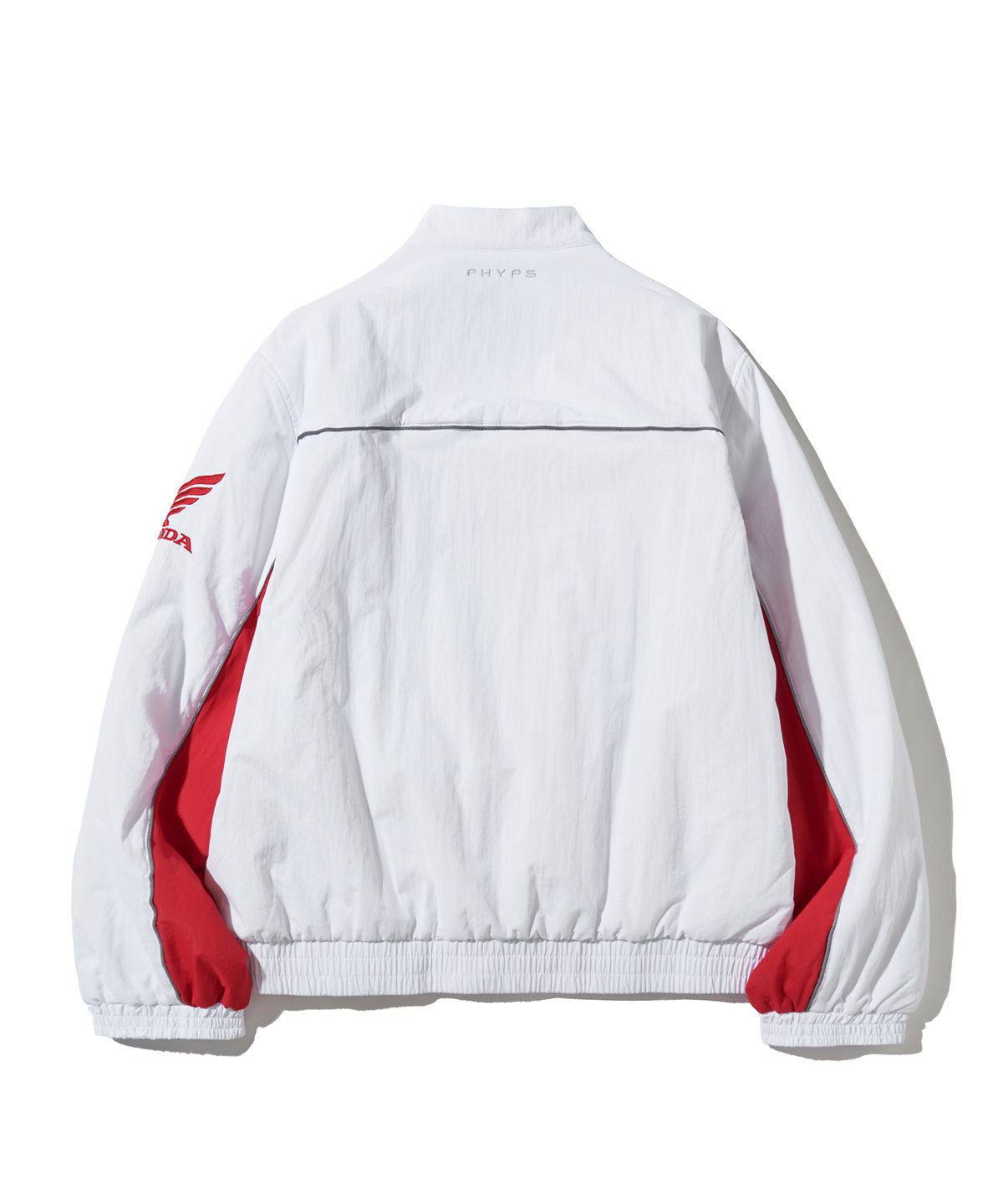 핍스 모터사이클(PHYPS MOTORCYCLE) Piping Motorcycle Blouson Jacket White