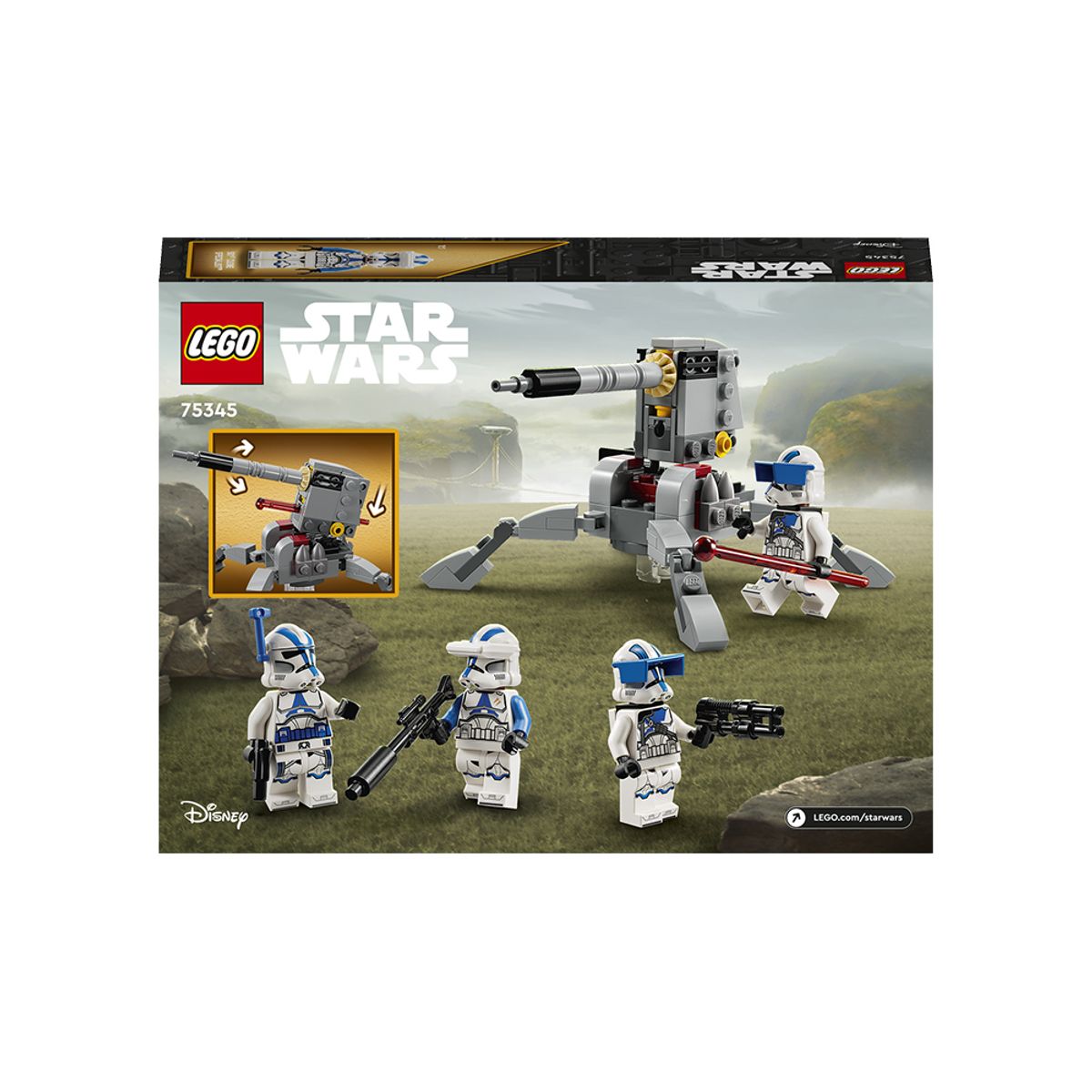 레고(LEGO) 레고 스타워즈 75345 501 클론 트루퍼™ 배틀 팩 [레고공식]