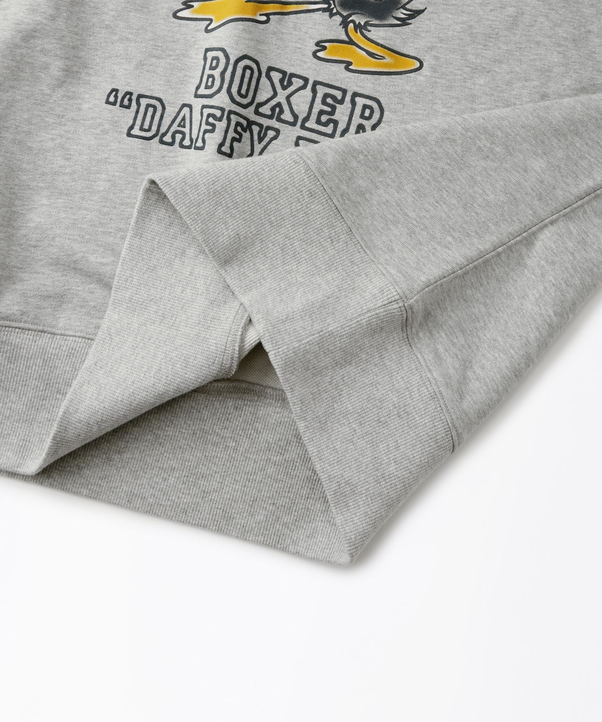 아웃스탠딩(OUTSTANDING) [LOONEY TUNES] SWEAT(BOXER DAFFY DUCK)_3%MELANGE GRAY