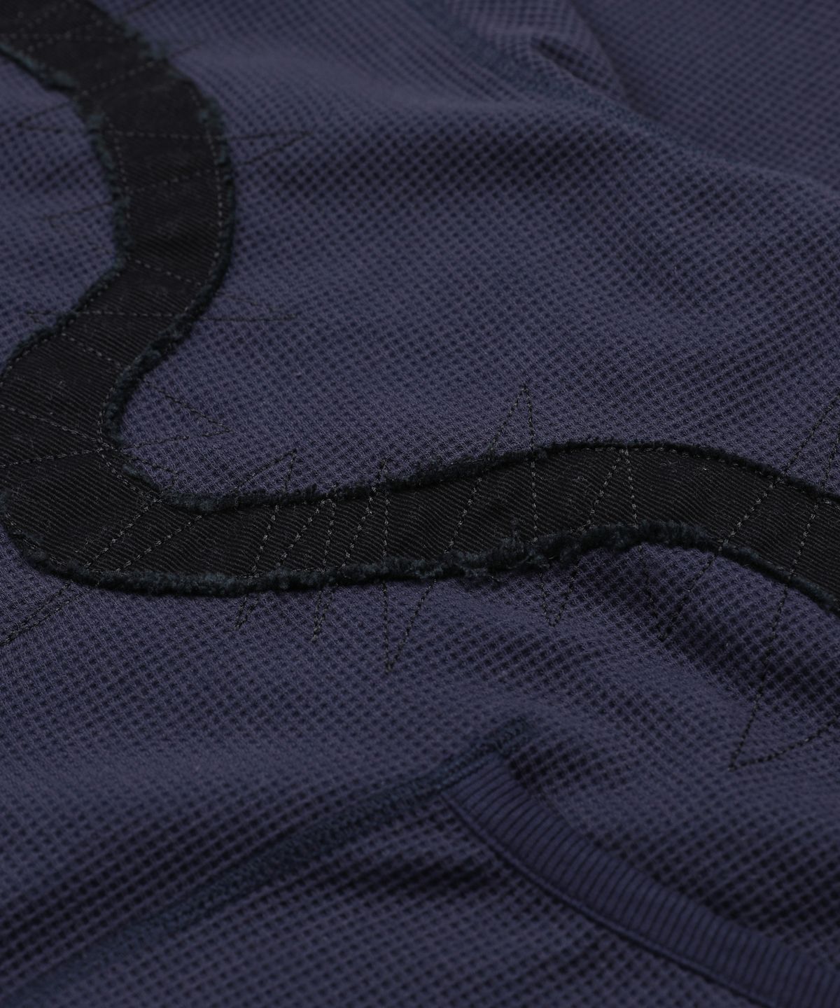 엑스톤즈(XTONZ) XTT151 플로우 아플리케 와플 후드 집업 (NAVY)