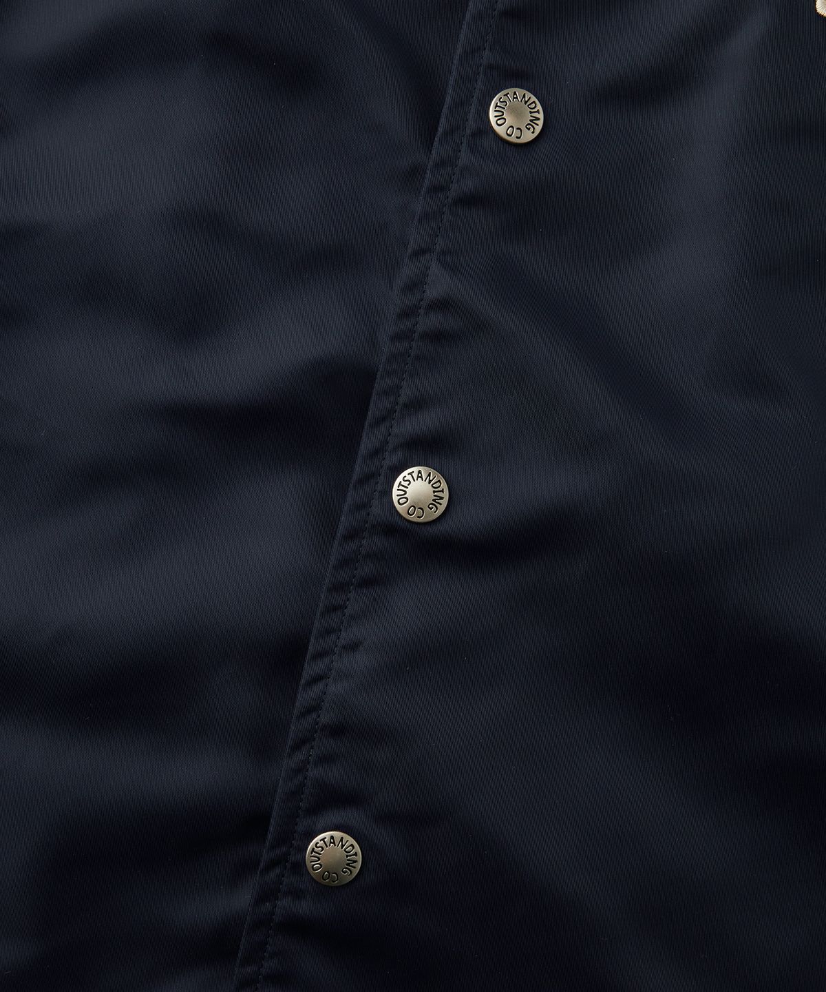 아웃스탠딩(OUTSTANDING) [LOONEY TUNES] WAPPEN COACH JACKET_NAVY
