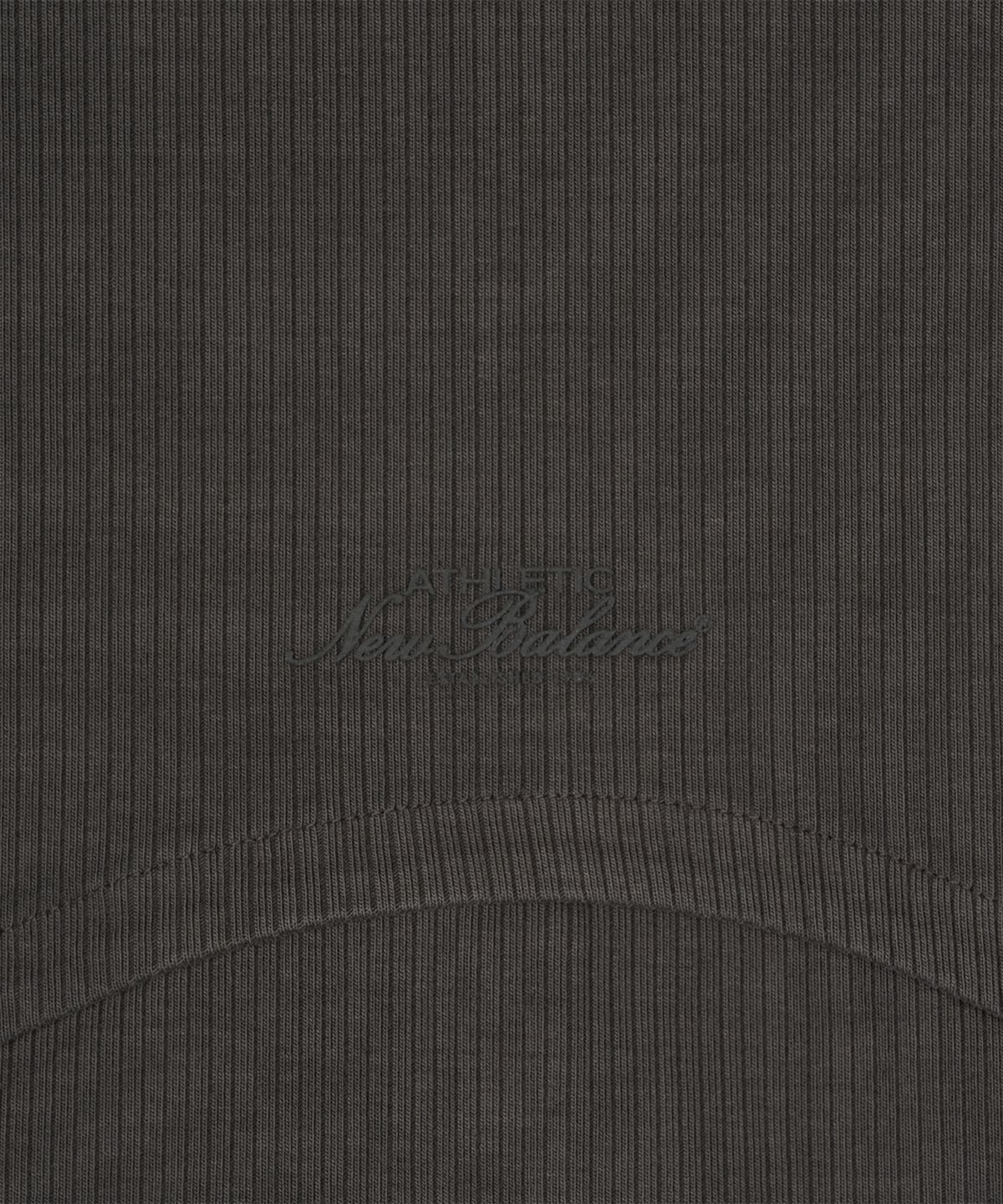 뉴발란스(NEW BALANCE) NBMDG2W312 / WOMEN 소프트프레쉬골지 카라 투웨이 집업 (DARK GRAY)