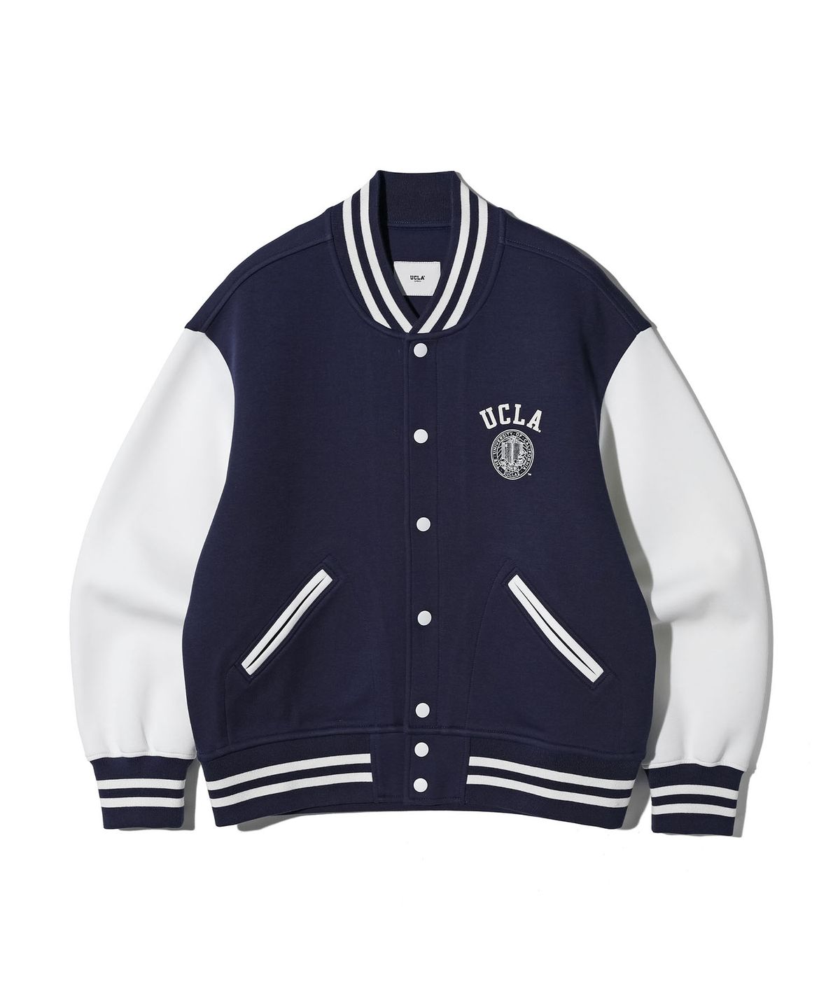 유씨엘에이(UCLA) 여성 져지 바시티 자켓[NAVY](UC2UJ50)