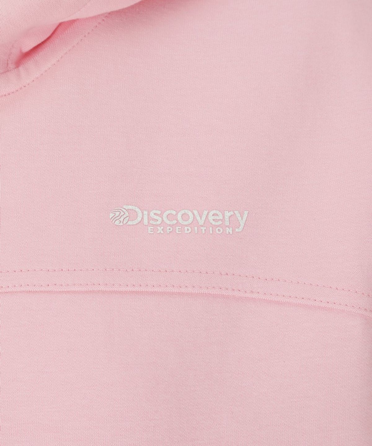 디스커버리 익스페디션(DISCOVERY EXPEDITION) 여성 테크 니트 트레이닝 후드 자켓 (L/PINK)