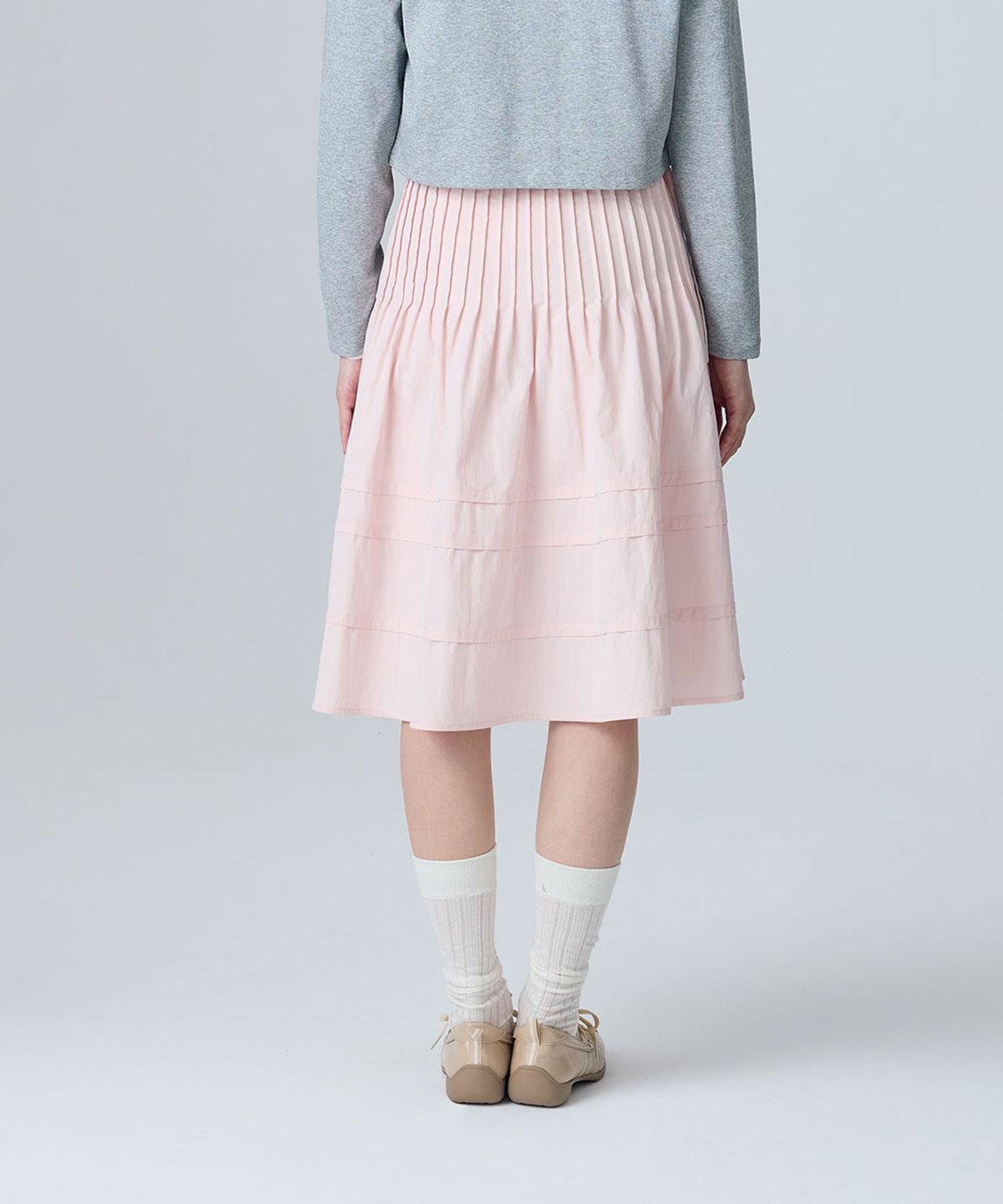 락피쉬웨더웨어(ROCKFISH WEATHERWEAR) PINTUCK SKIRT - 3 colors