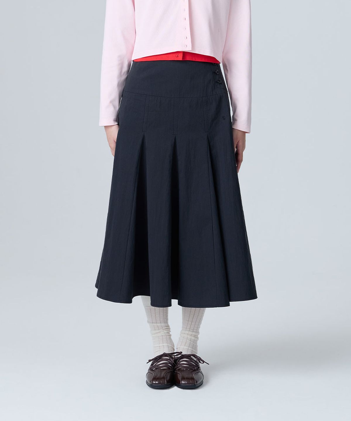 락피쉬웨더웨어(ROCKFISH WEATHERWEAR) FLARE SKIRT - 2 colors