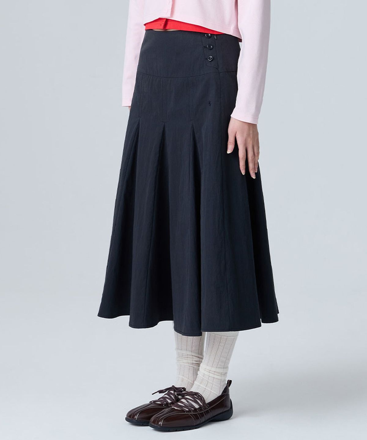 락피쉬웨더웨어(ROCKFISH WEATHERWEAR) FLARE SKIRT - 2 colors