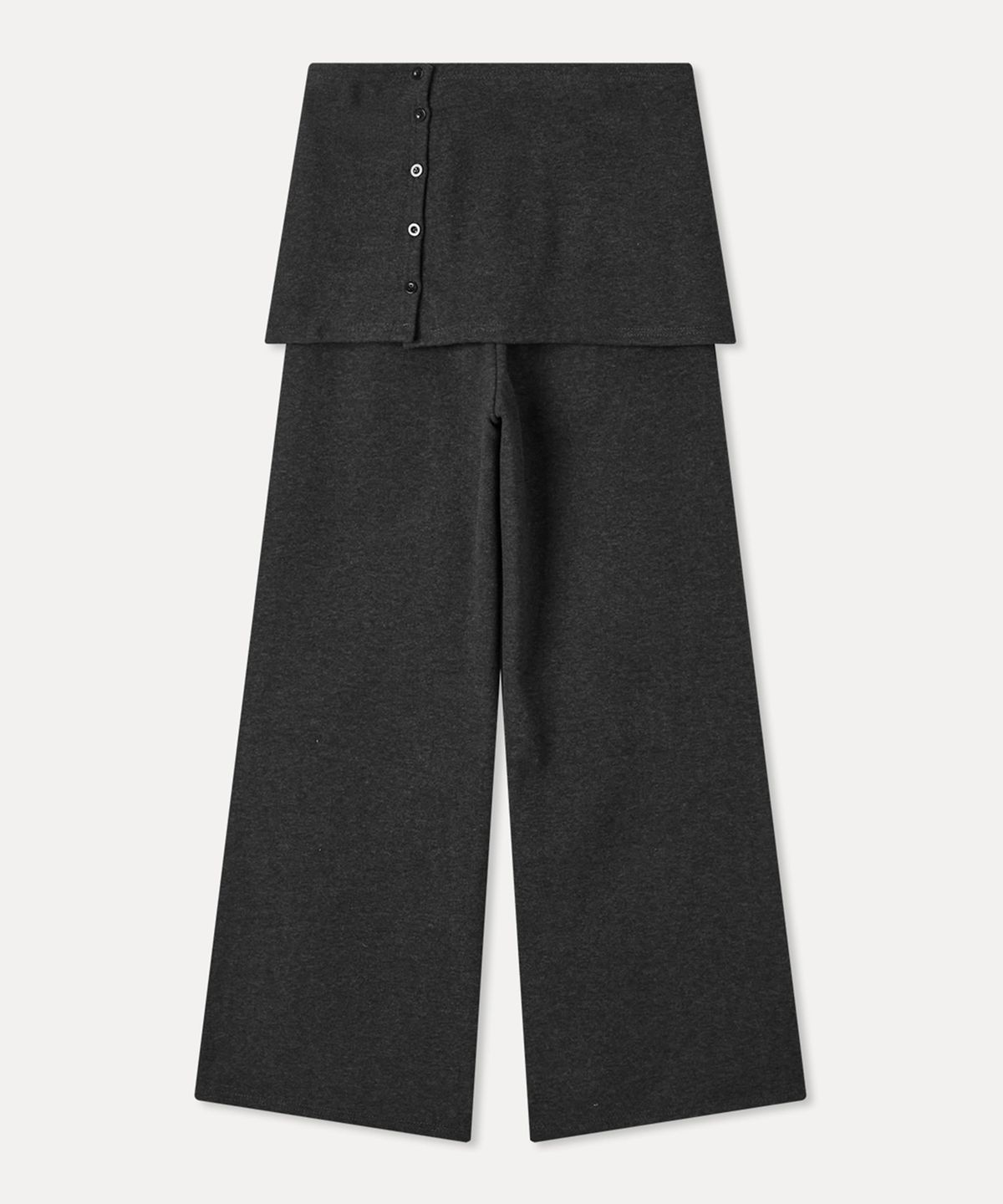 미쏘(MIXXO) 기모 스커트 레이어드 밴딩팬츠_MIWTMG31SS