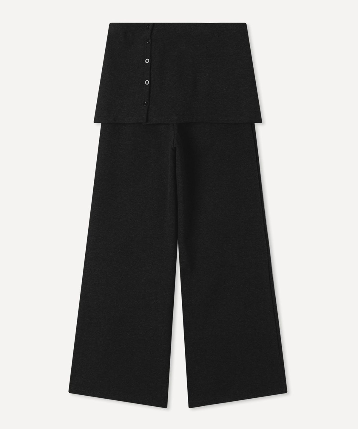 미쏘(MIXXO) 기모 스커트 레이어드 밴딩팬츠_MIWTMG31SS