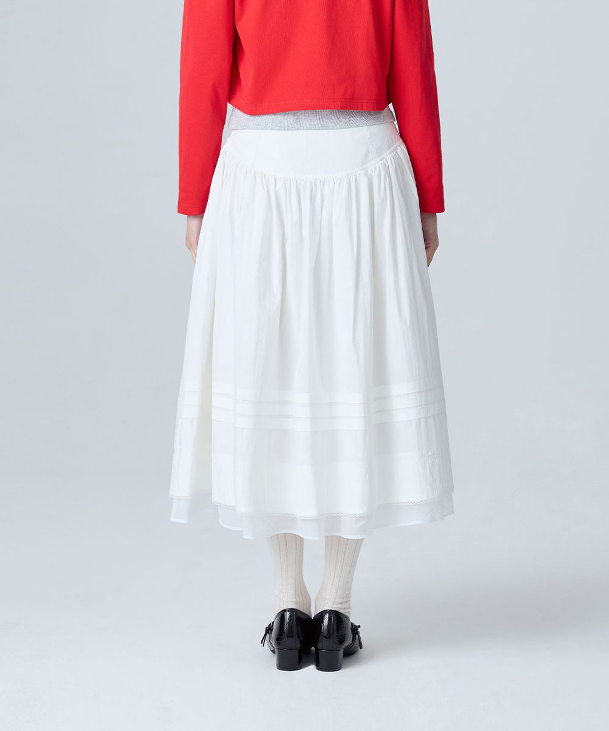 락피쉬웨더웨어(ROCKFISH WEATHERWEAR) COTTON FLARE SKIRT - 2 colors