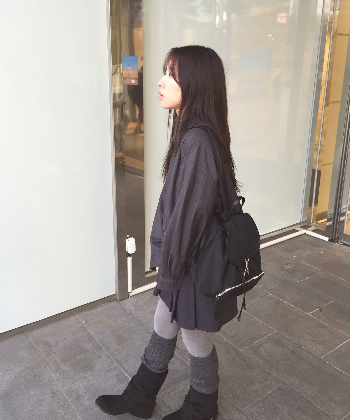 미쏘(MIXXO) 플리츠 미니 스커트_MIWWHG336C