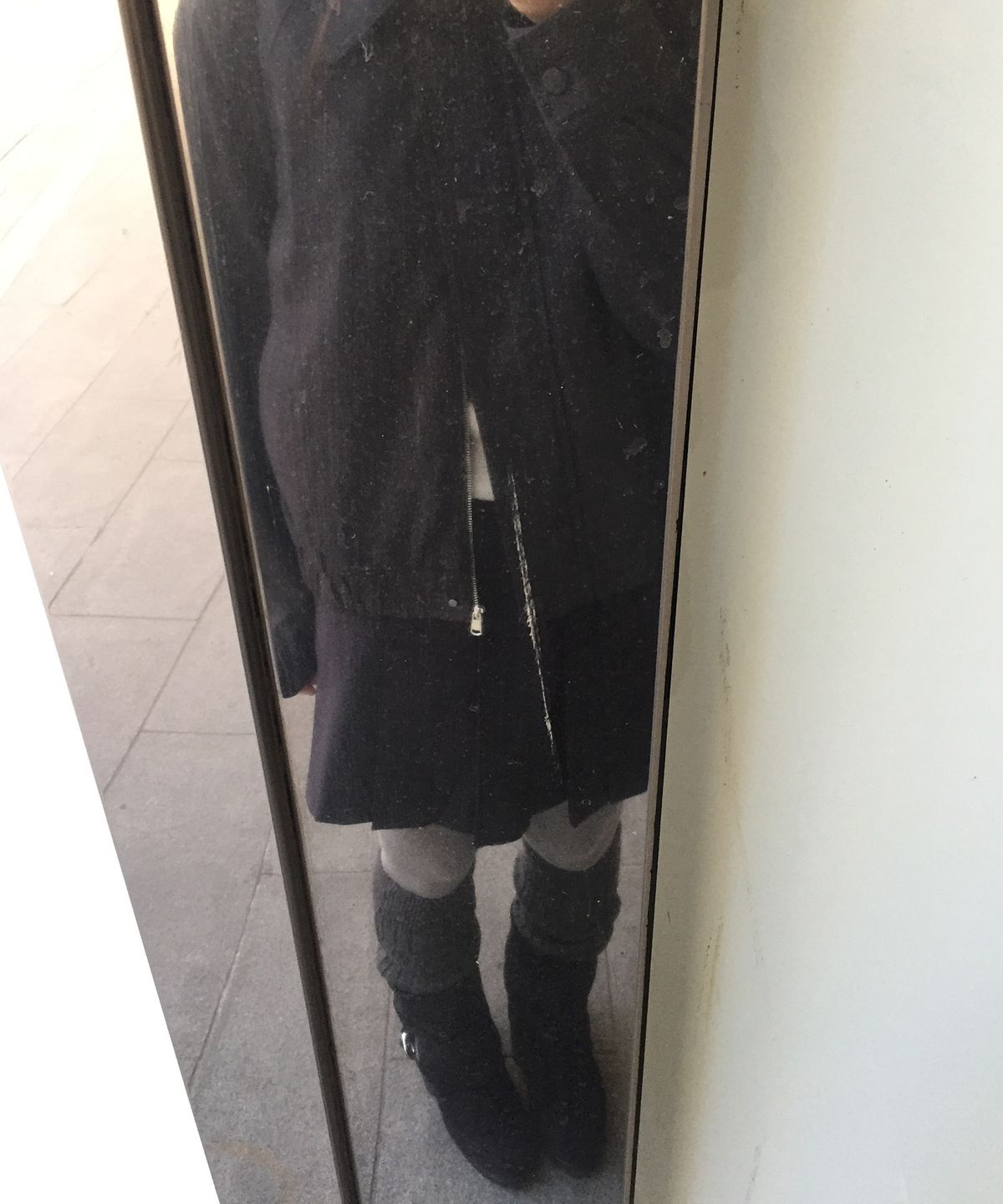 미쏘(MIXXO) 플리츠 미니 스커트_MIWWHG336C
