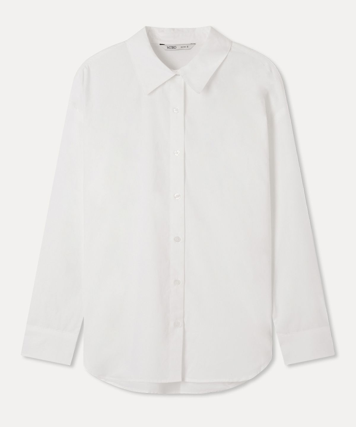 미쏘(MIXXO) [에센셜] 세미오버핏 셔츠_MIWYWG310A