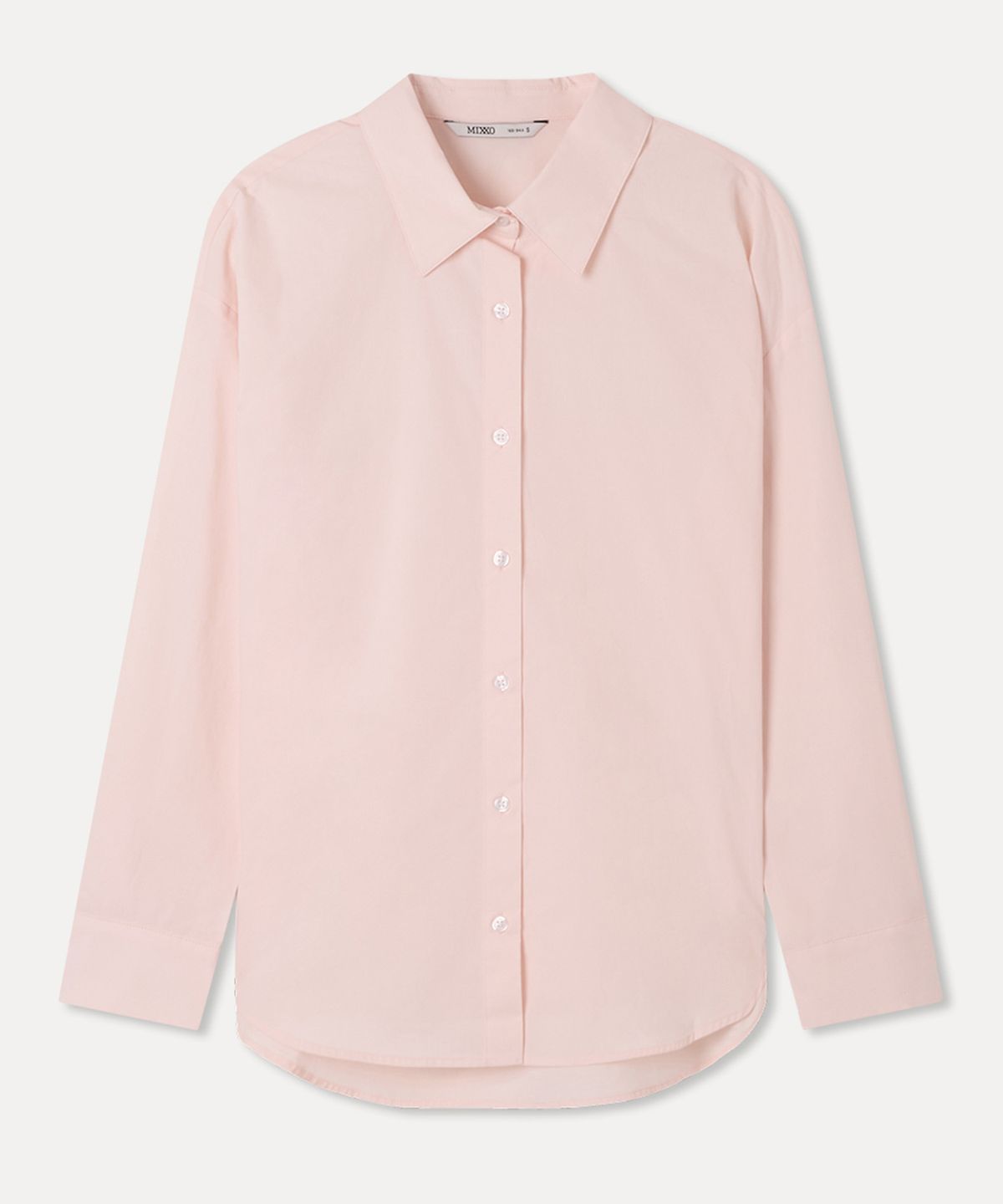 미쏘(MIXXO) [에센셜] 세미오버핏 셔츠_MIWYWG310A