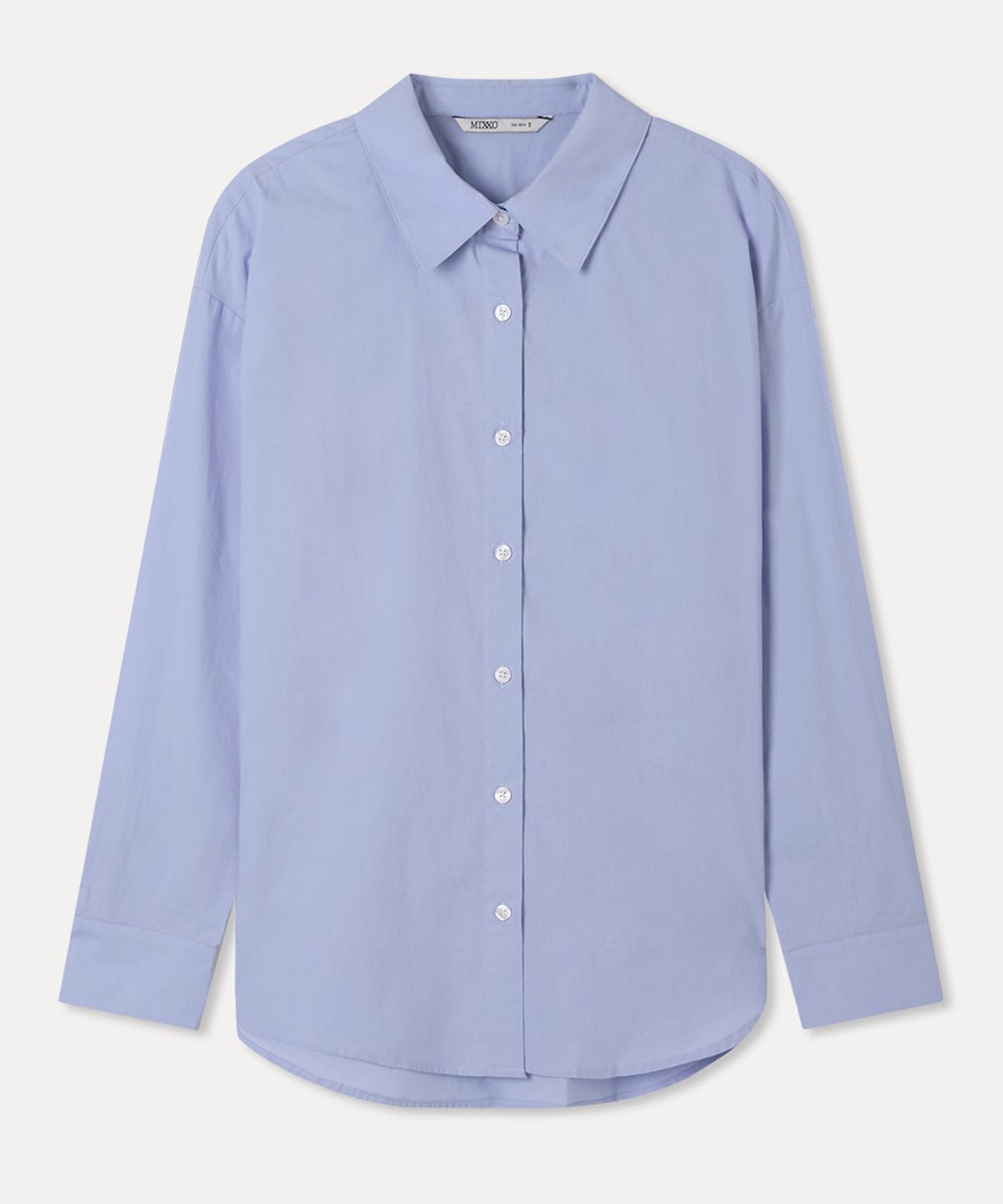 미쏘(MIXXO) [에센셜] 세미오버핏 셔츠_MIWYWG310A