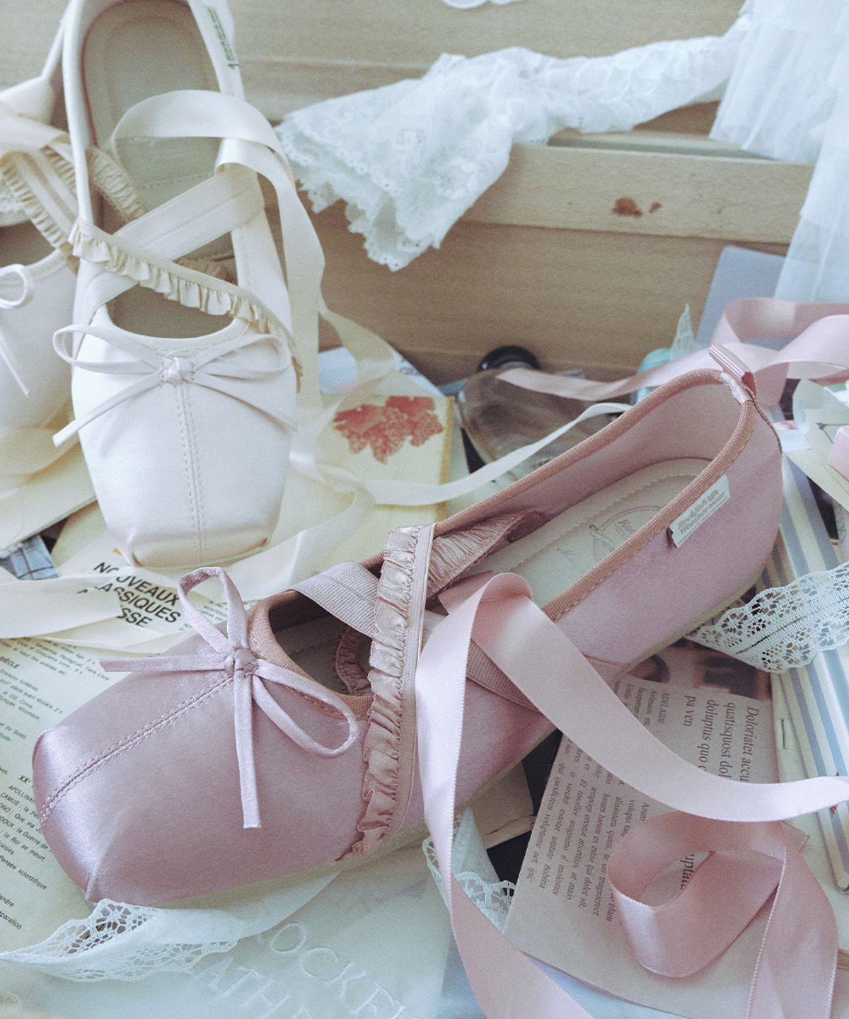 락피쉬웨더웨어(ROCKFISH WEATHERWEAR) BANDING BALLET FLATS - 6 colors