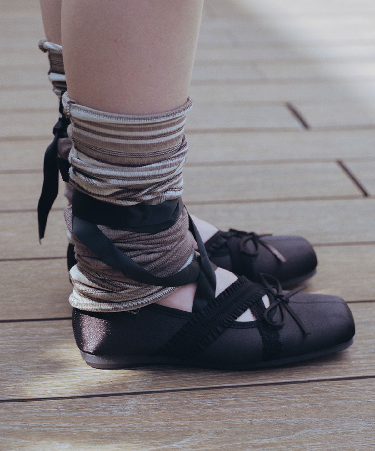 락피쉬웨더웨어(ROCKFISH WEATHERWEAR) BANDING BALLET FLATS - 6 colors