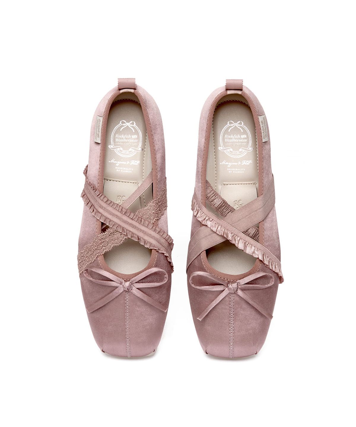 락피쉬웨더웨어(ROCKFISH WEATHERWEAR) BANDING BALLET FLATS - 6 colors