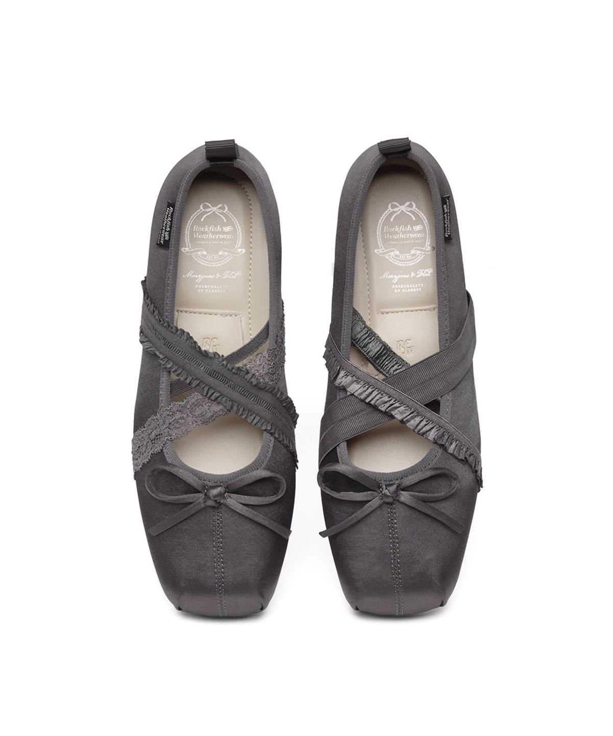 락피쉬웨더웨어(ROCKFISH WEATHERWEAR) BANDING BALLET FLATS - 6 colors