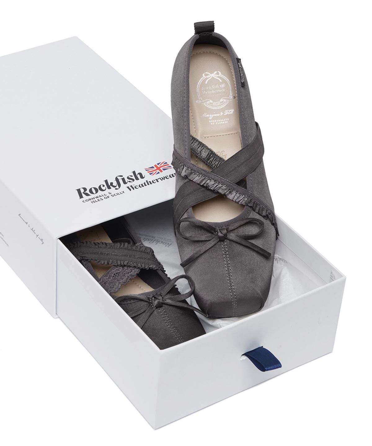 락피쉬웨더웨어(ROCKFISH WEATHERWEAR) BANDING BALLET FLATS - 6 colors