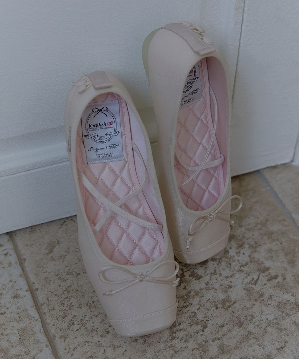 락피쉬웨더웨어(ROCKFISH WEATHERWEAR) TOE CAP BALLET FLATS - 5 colors