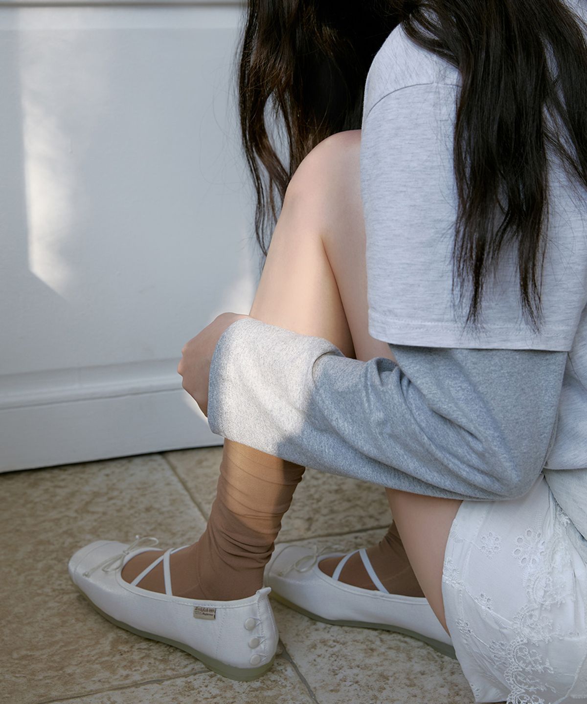 락피쉬웨더웨어(ROCKFISH WEATHERWEAR) TOE CAP BALLET FLATS - 5 colors
