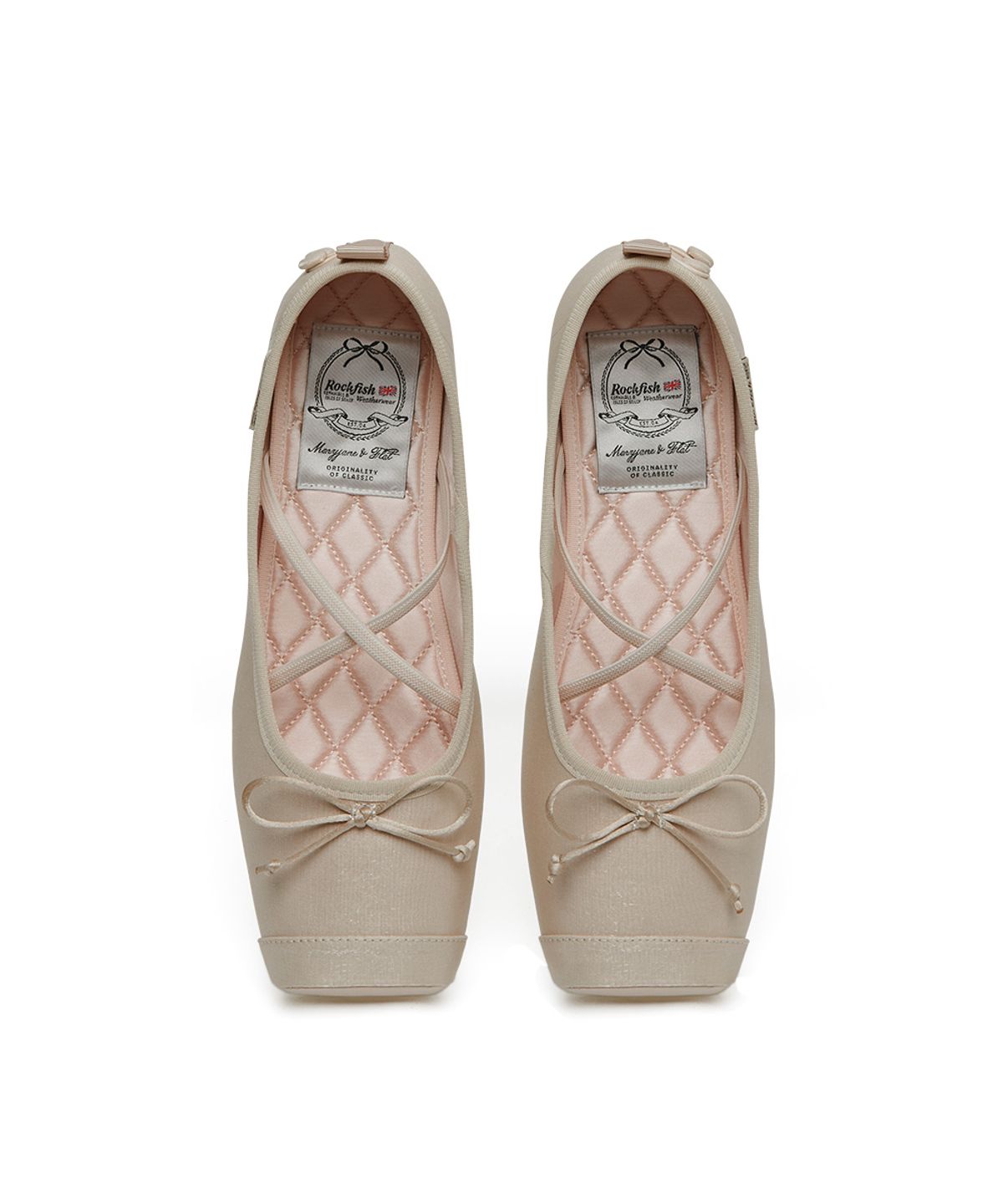 락피쉬웨더웨어(ROCKFISH WEATHERWEAR) TOE CAP BALLET FLATS - 5 colors