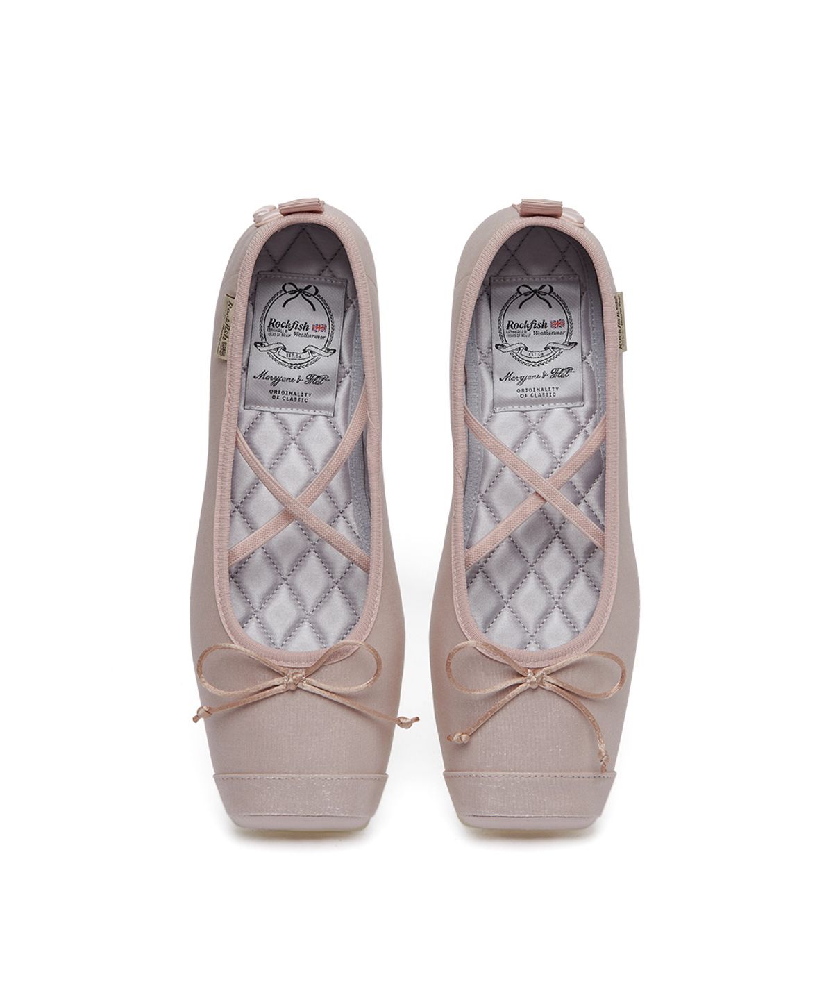 락피쉬웨더웨어(ROCKFISH WEATHERWEAR) TOE CAP BALLET FLATS - 5 colors