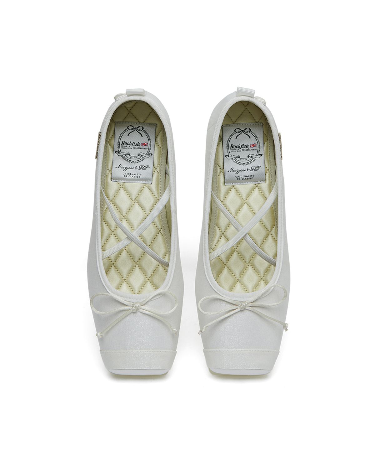 락피쉬웨더웨어(ROCKFISH WEATHERWEAR) TOE CAP BALLET FLATS - 5 colors