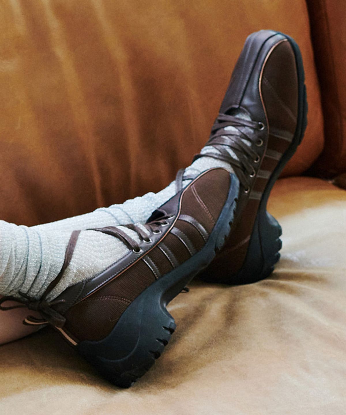 락피쉬웨더웨어(ROCKFISH WEATHERWEAR) BLISS HEEL LACEUP SNEAKERS - 3 colors