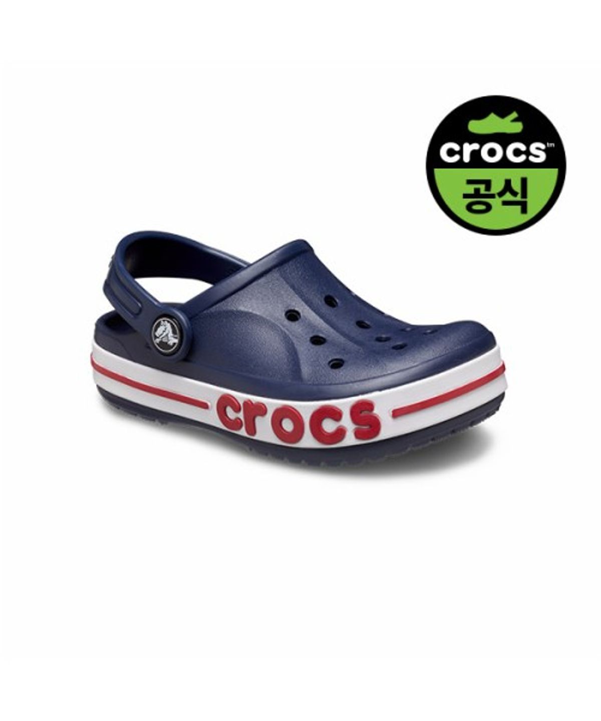 크록스키즈(CROCS KIDS) 유아 바야밴드 클로그 NAVY (26SKCL207018)