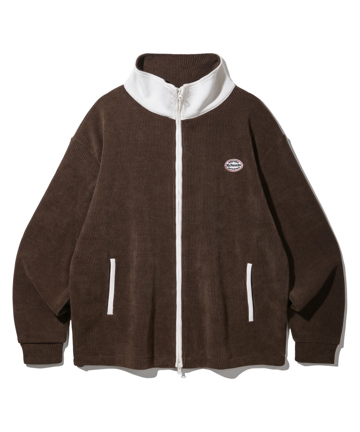 앨빈클로(ALVINCLO) 와펜 코듀로이 오버핏 집업 DLX1274 (3 COLOR)