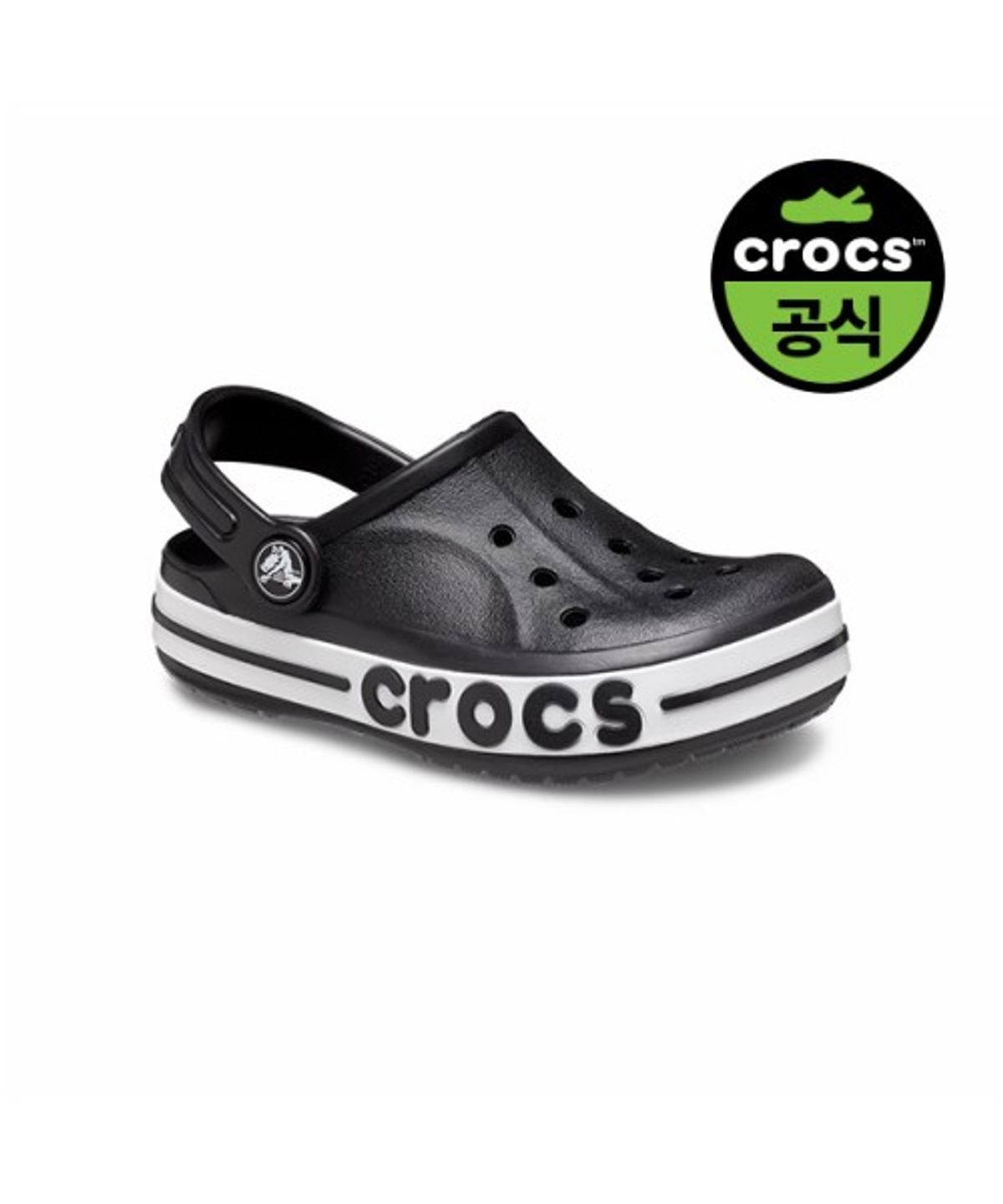 크록스키즈(CROCS KIDS) 키즈 바야밴드 클로그 BK (26SKCL207019)