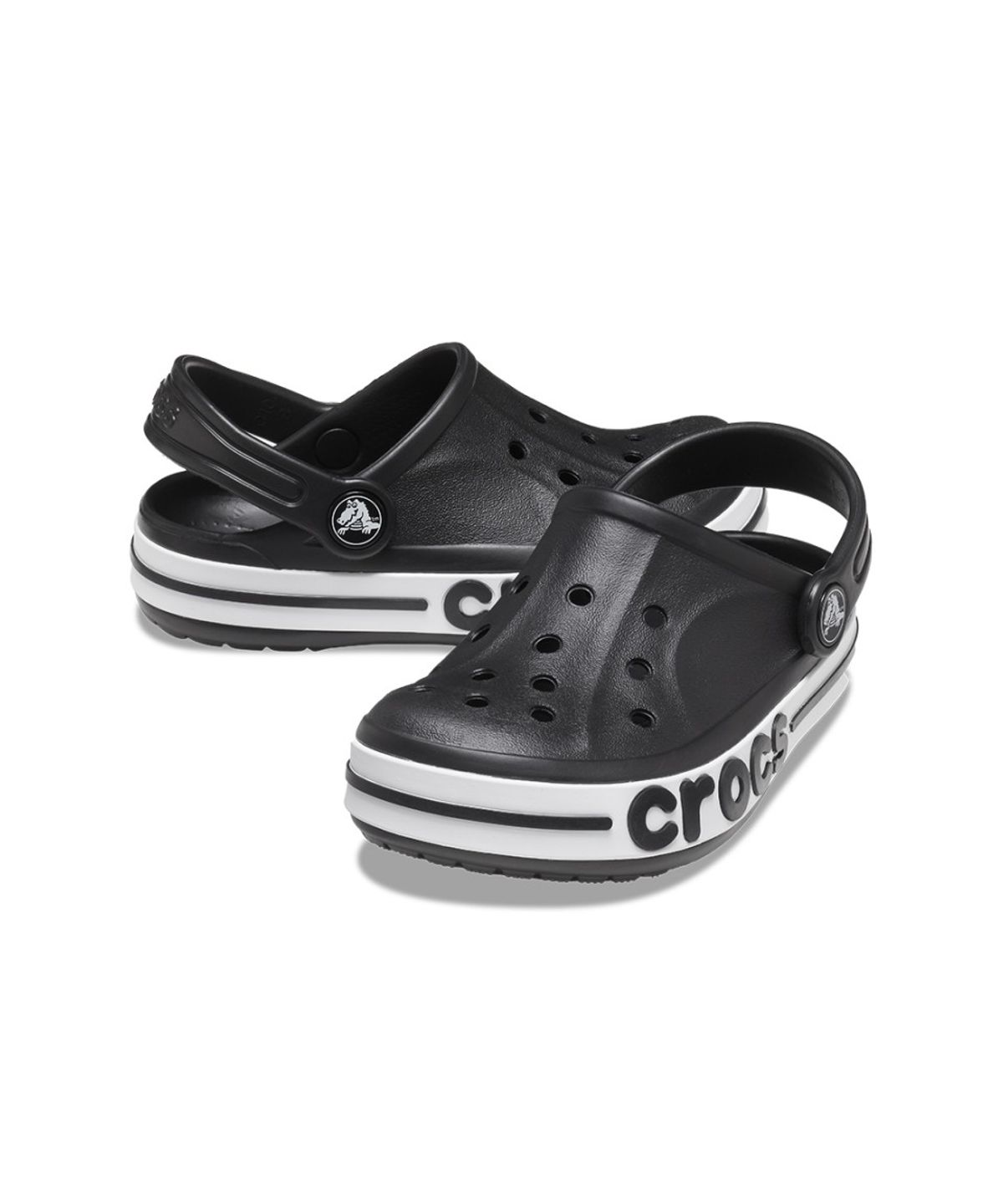 크록스키즈(CROCS KIDS) 키즈 바야밴드 클로그 BK (26SKCL207019)