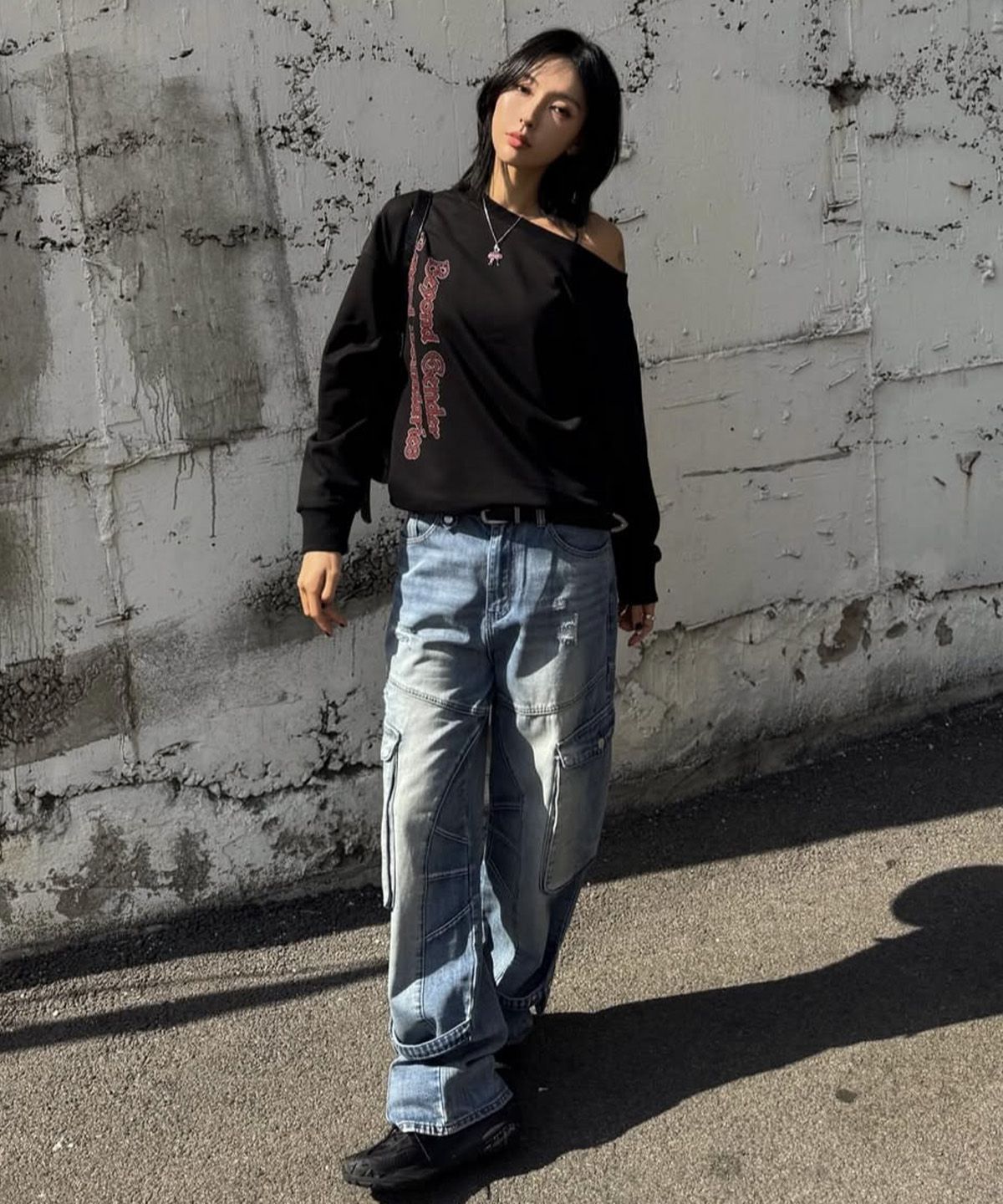 베테제(VETEZE) BGBB Stud Point Off Shoulder MTM (Black)