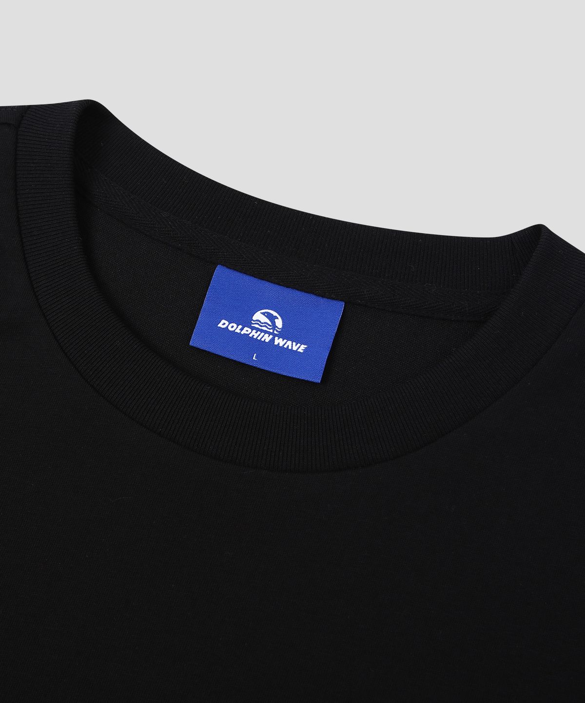돌핀웨이브어패럴(DOLPHIN WAVE APPAREL) [3팩]돌핀 아치로고 티셔츠 화이트 & 화이트 & 블랙