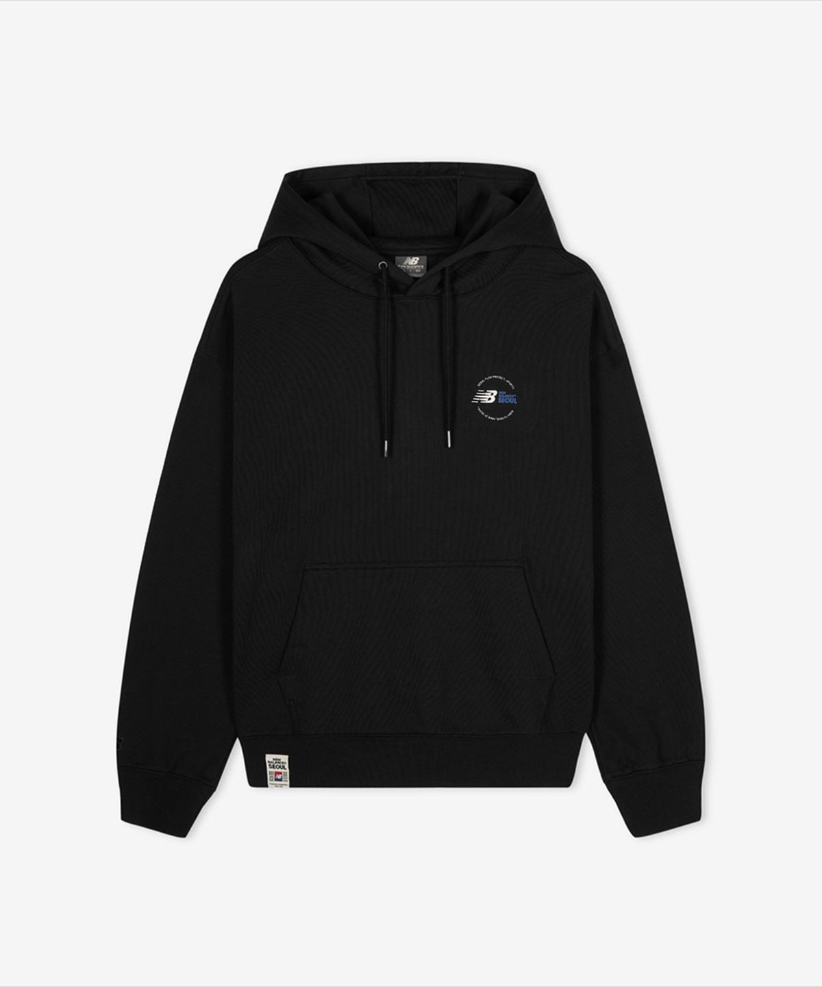 뉴발란스(NEW BALANCE) NBN0G2A013 / UNI NB 서울 글로벌 익스클루시브 후드티 (BLACK)