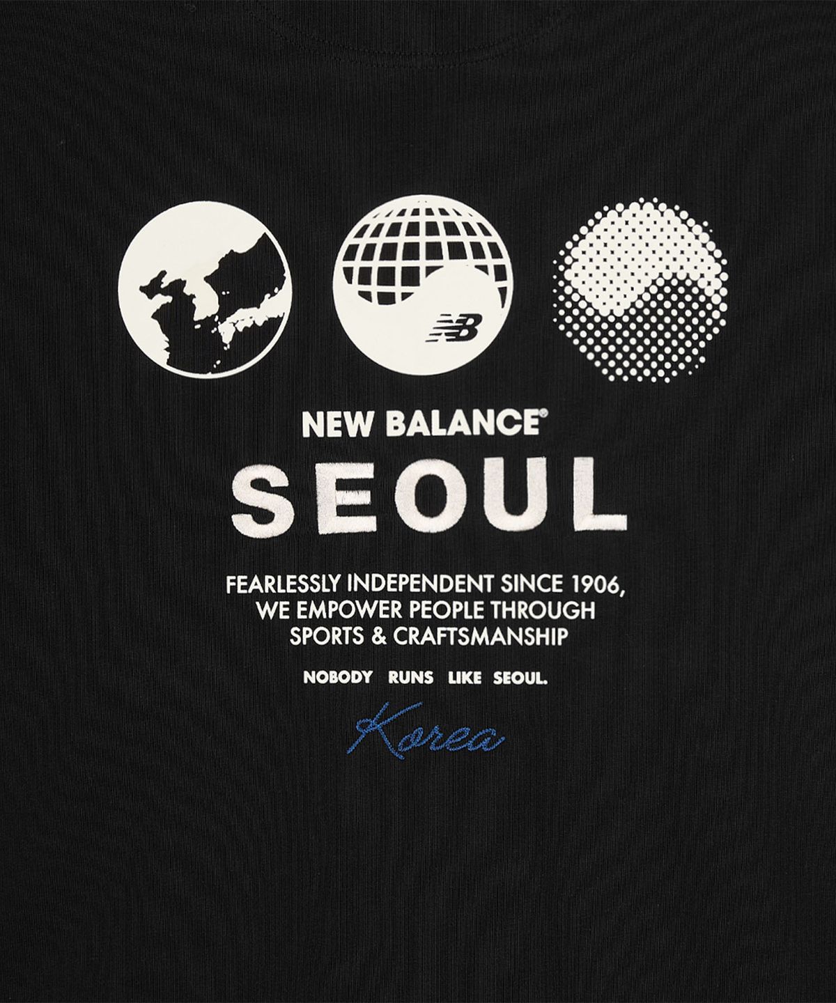 뉴발란스(NEW BALANCE) NBN0G2A013 / UNI NB 서울 글로벌 익스클루시브 후드티 (BLACK)